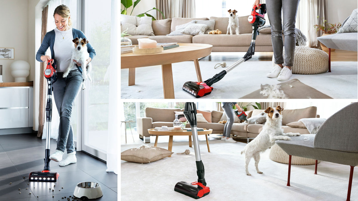 Bosch Unlimited 7 ProAnimal BBS711ANM -varsi-imuri, punainen