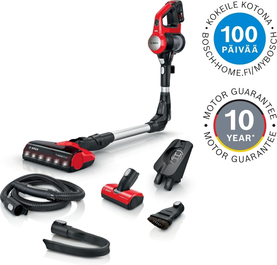 Bosch Unlimited 7 ProAnimal BBS711ANM -varsi-imuri, punainen