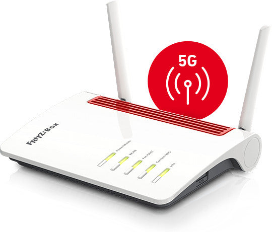 FRITZ!Box 6850 5G Dual-band -modeemi ja WiFi -reititin