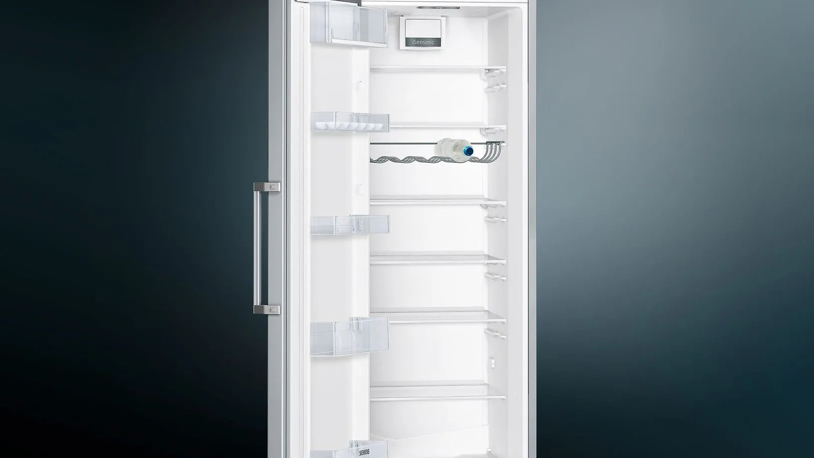 Siemens KS36VVIEP iQ300 kylskåp, stål