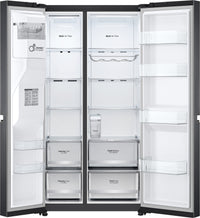 LG GSLV71MCLE -Side By Side, musta teräs – kuva 2
