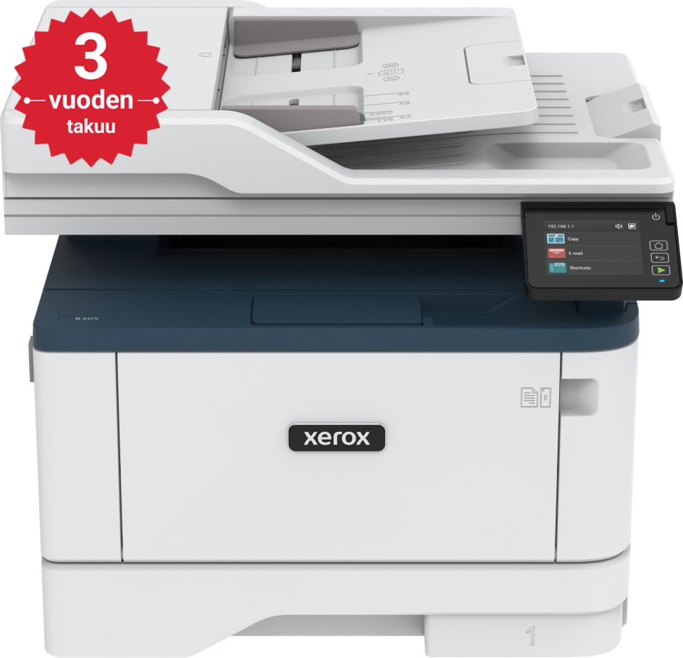 Xerox B305 -mustavalkolasermonitoimitulostin