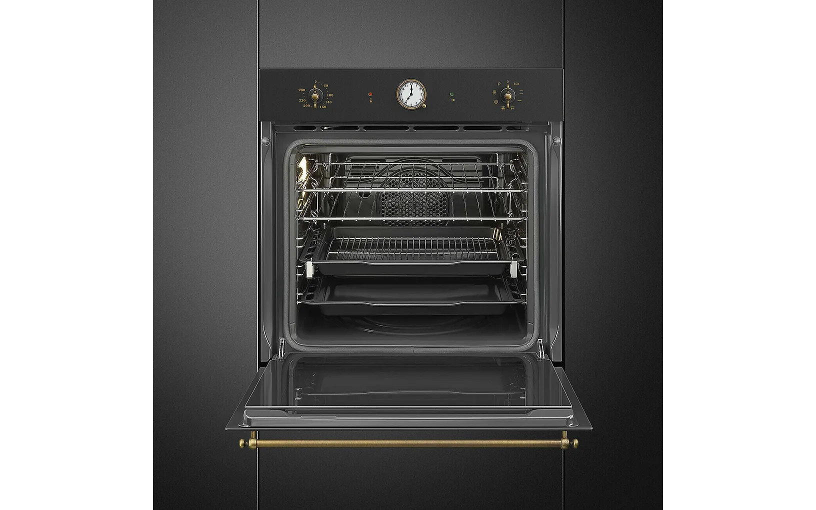 Smeg Colonial SFP805AO inbyggnadsugn, antracit
