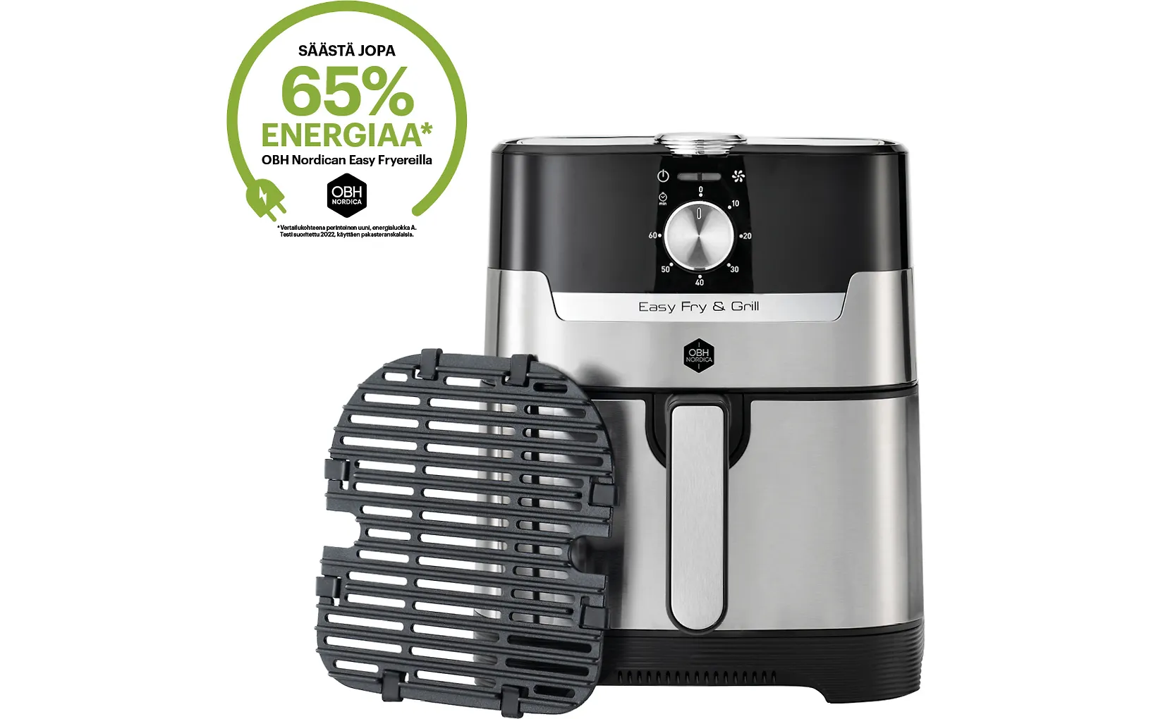 OBH Nordica Easy Fry & Grill Classic+ 2-in-1 airfryer