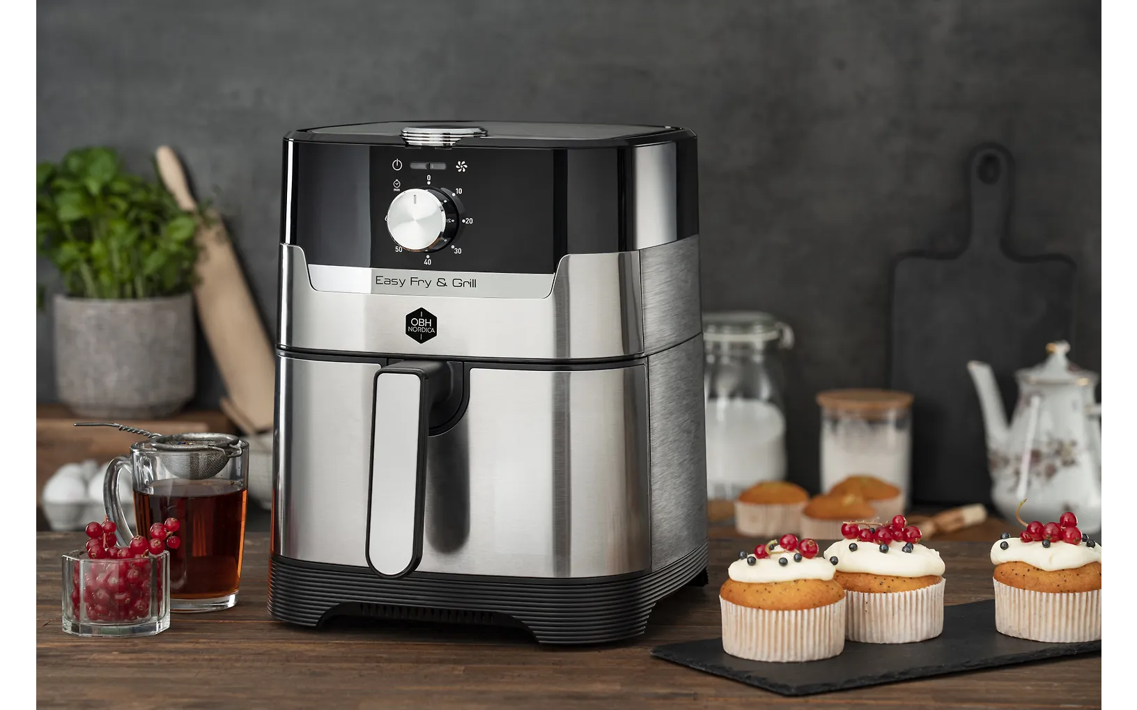 OBH Nordica Easy Fry & Grill Classic+ 2-in-1 airfryer