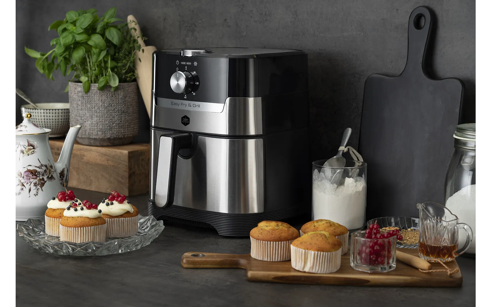 OBH Nordica Easy Fry & Grill Classic+ 2-in-1 airfryer