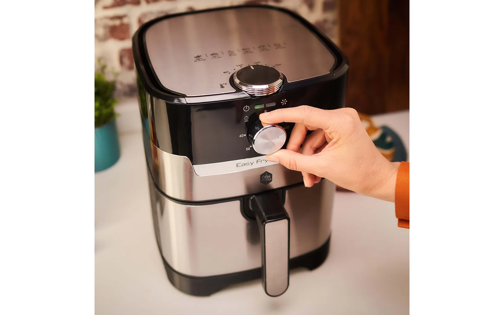 OBH Nordica Easy Fry & Grill Classic+ 2-in-1 airfryer