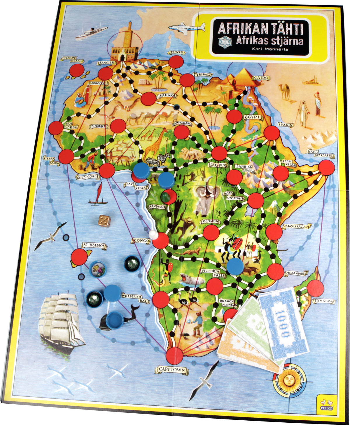 Afrikan Tähti Deluxe -lautapeli – kuva 6