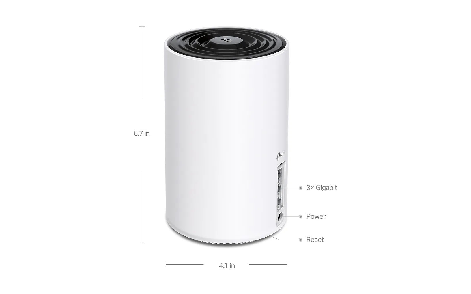 TP-LINK Deco XE75 Tri-Band WiFi 6E -Mesh-järjestelmä, 2-pack