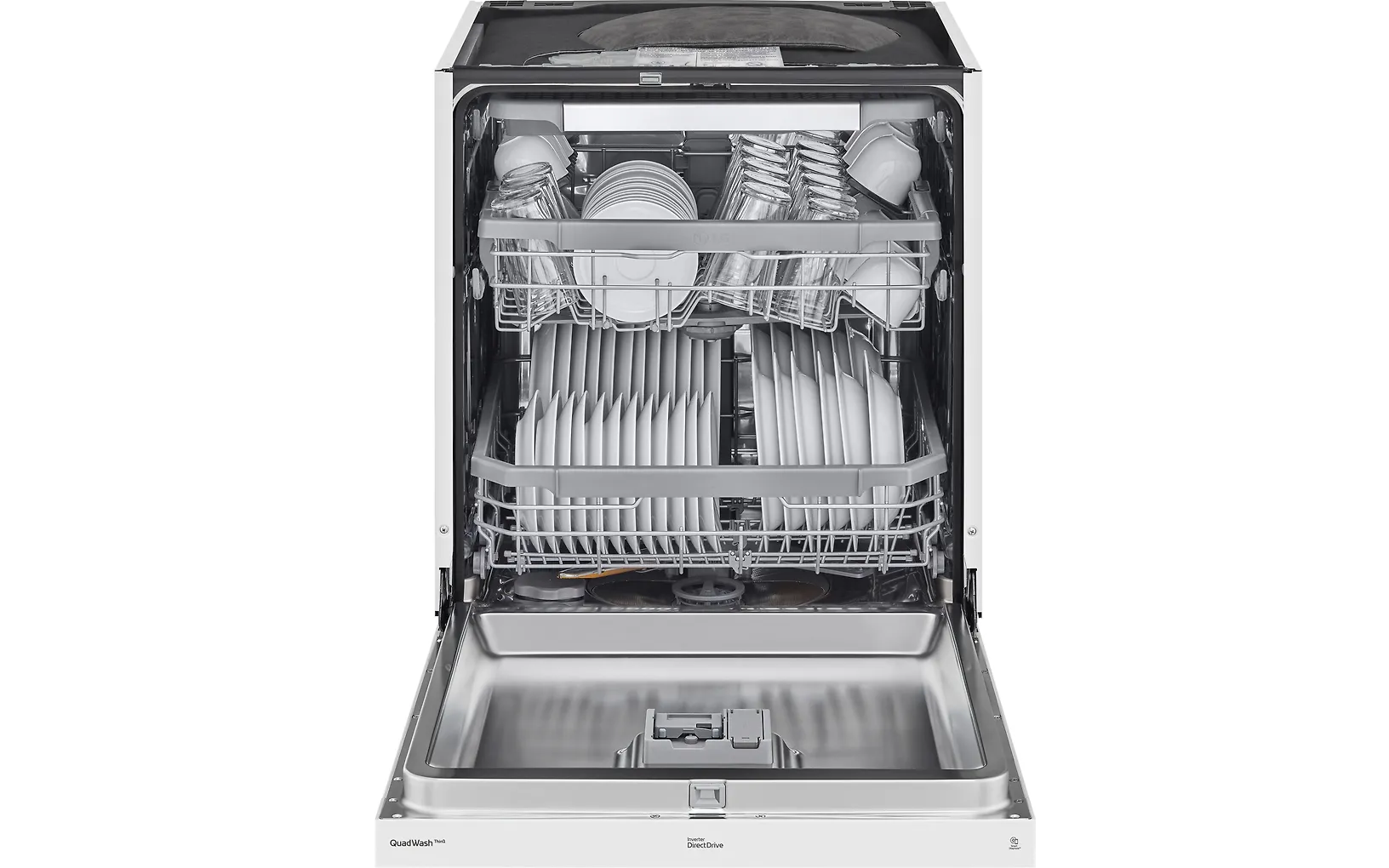 LG DU355FW diskmaskin, vit