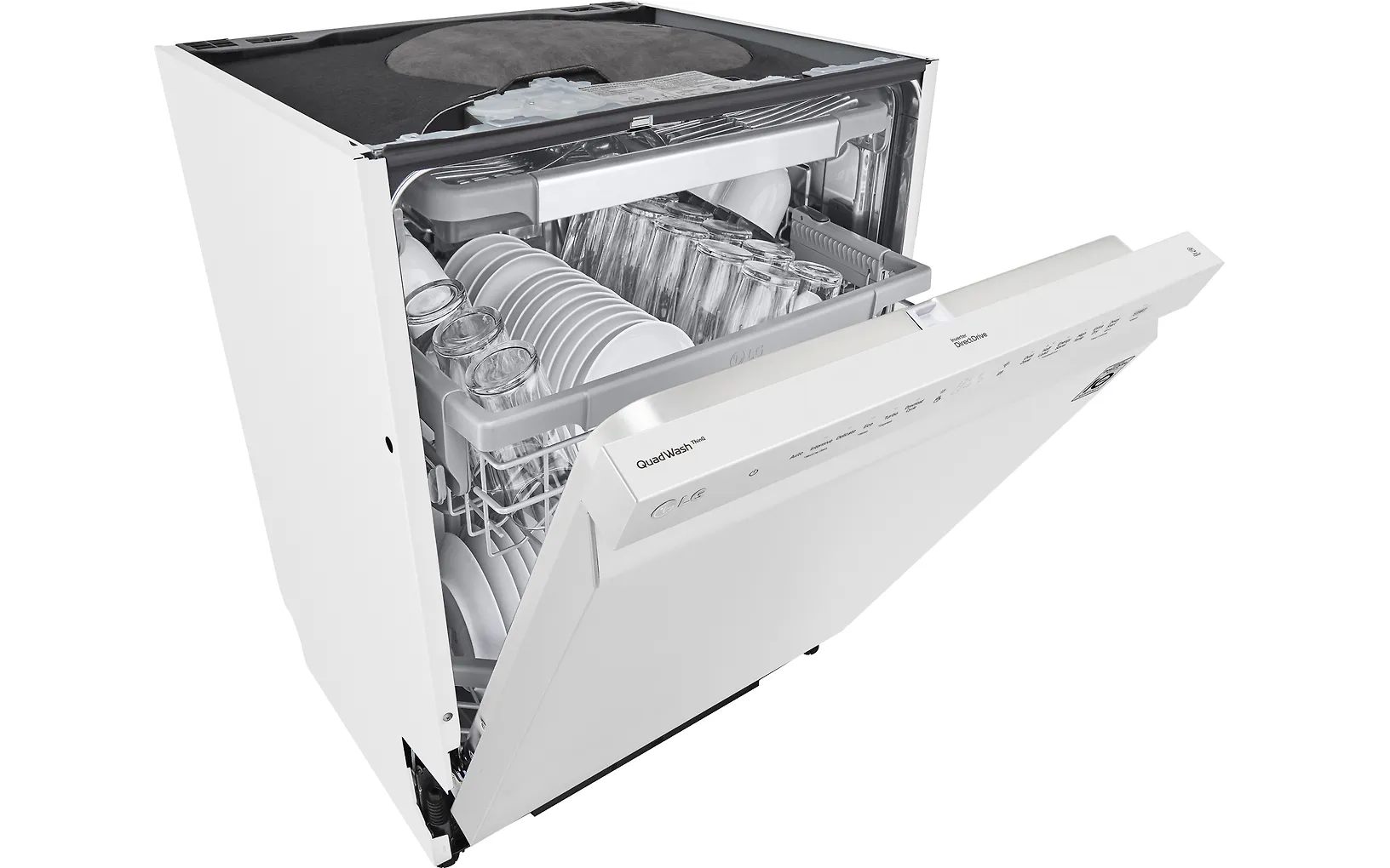 LG DU355FW diskmaskin, vit