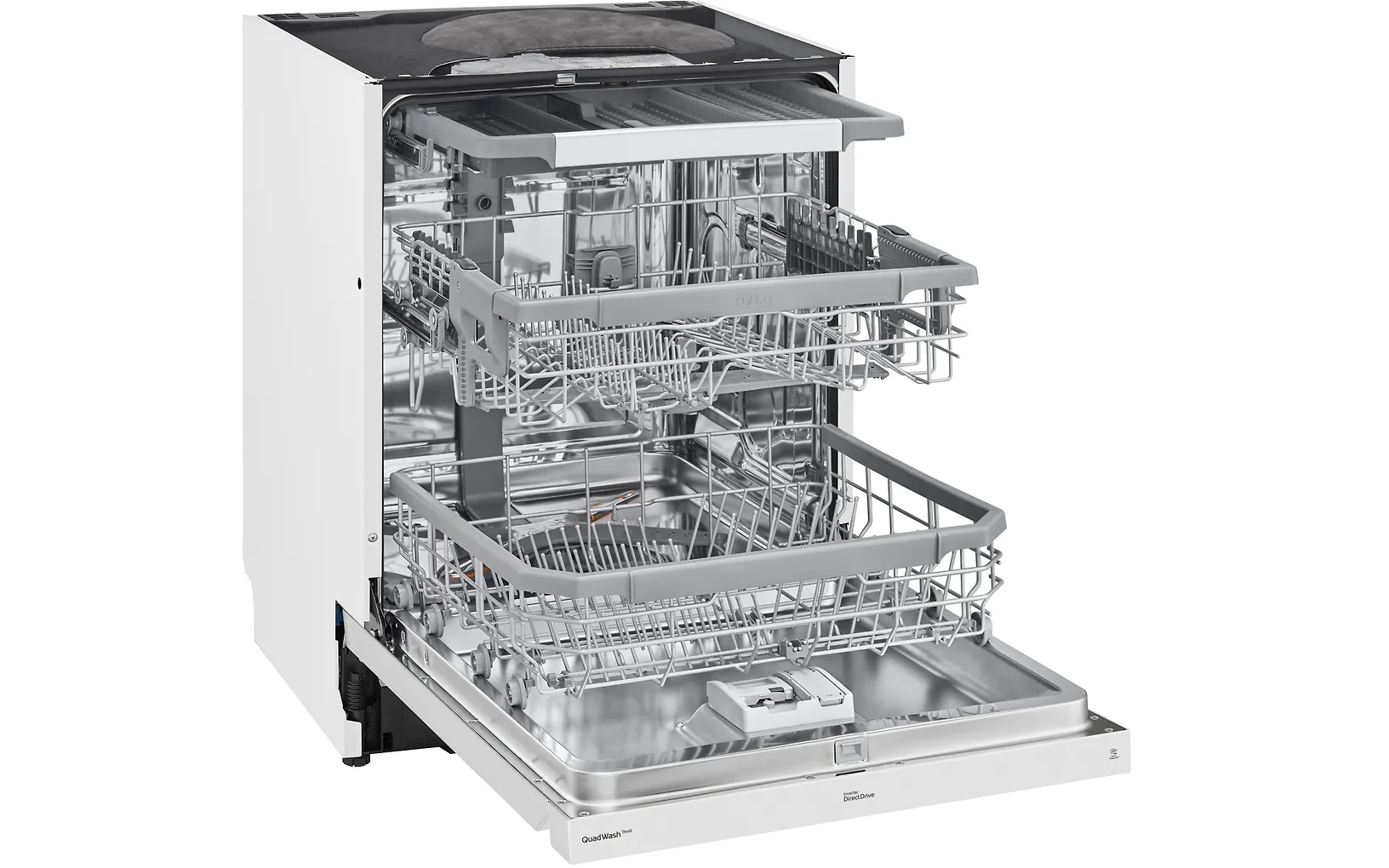 LG DU355FW diskmaskin, vit