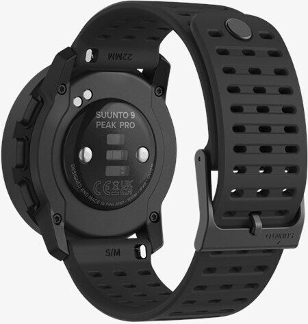 Suunto 9 Peak Pro -multisport-urheilukello, All Black