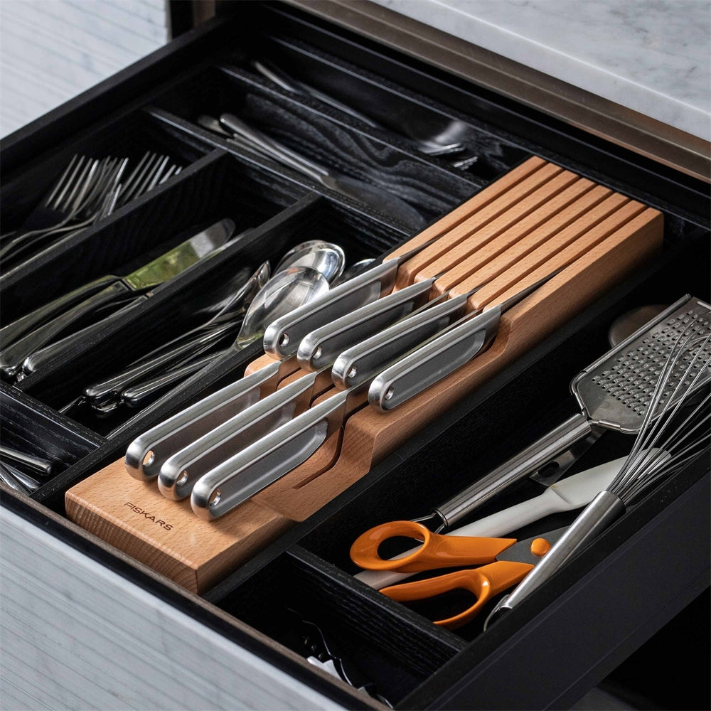 Fiskars All Steel -puinen veitsiteline vetolaatikkoon – 2