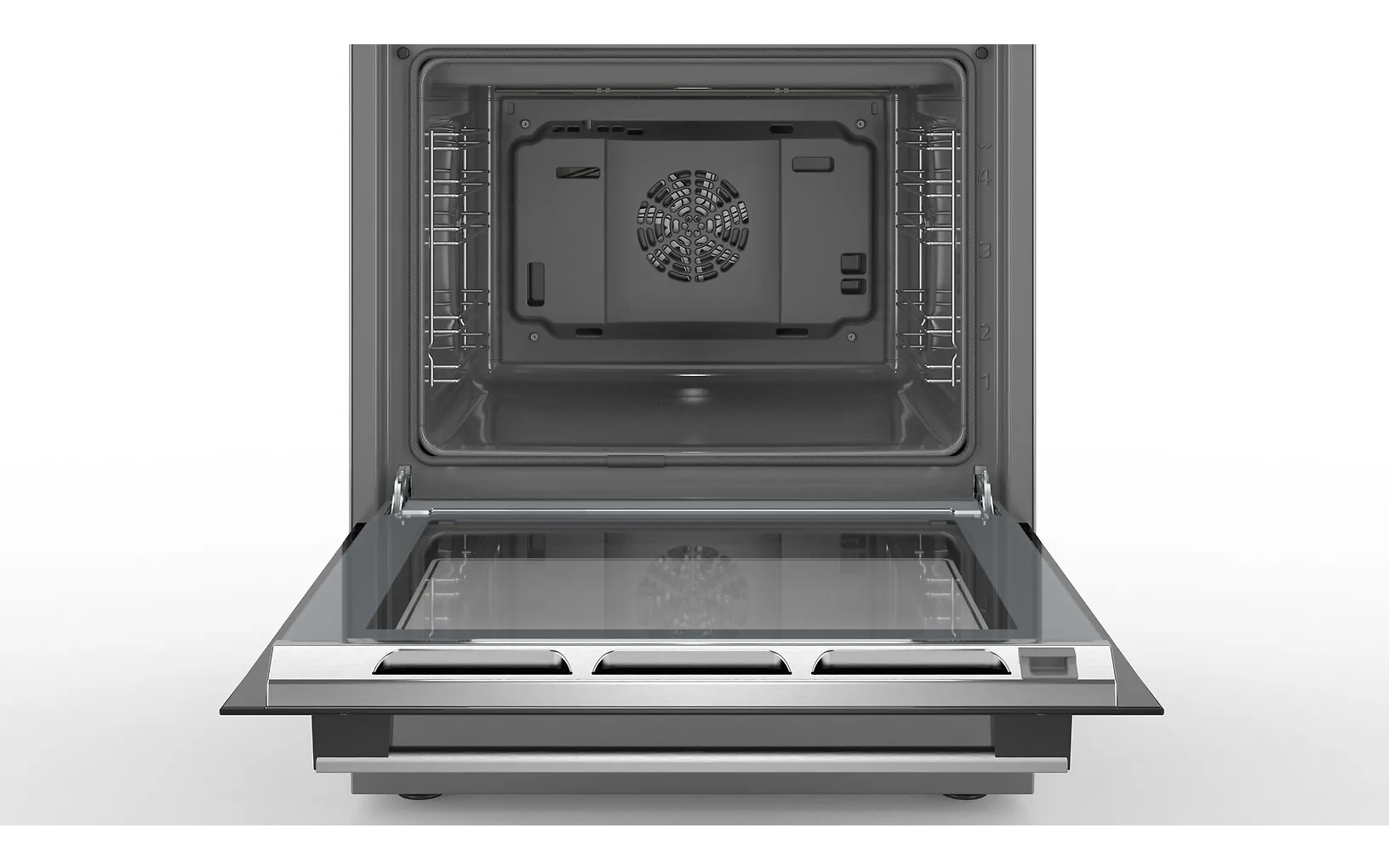 Bosch HLS79W351U Serie 6 induktionsspis, stål