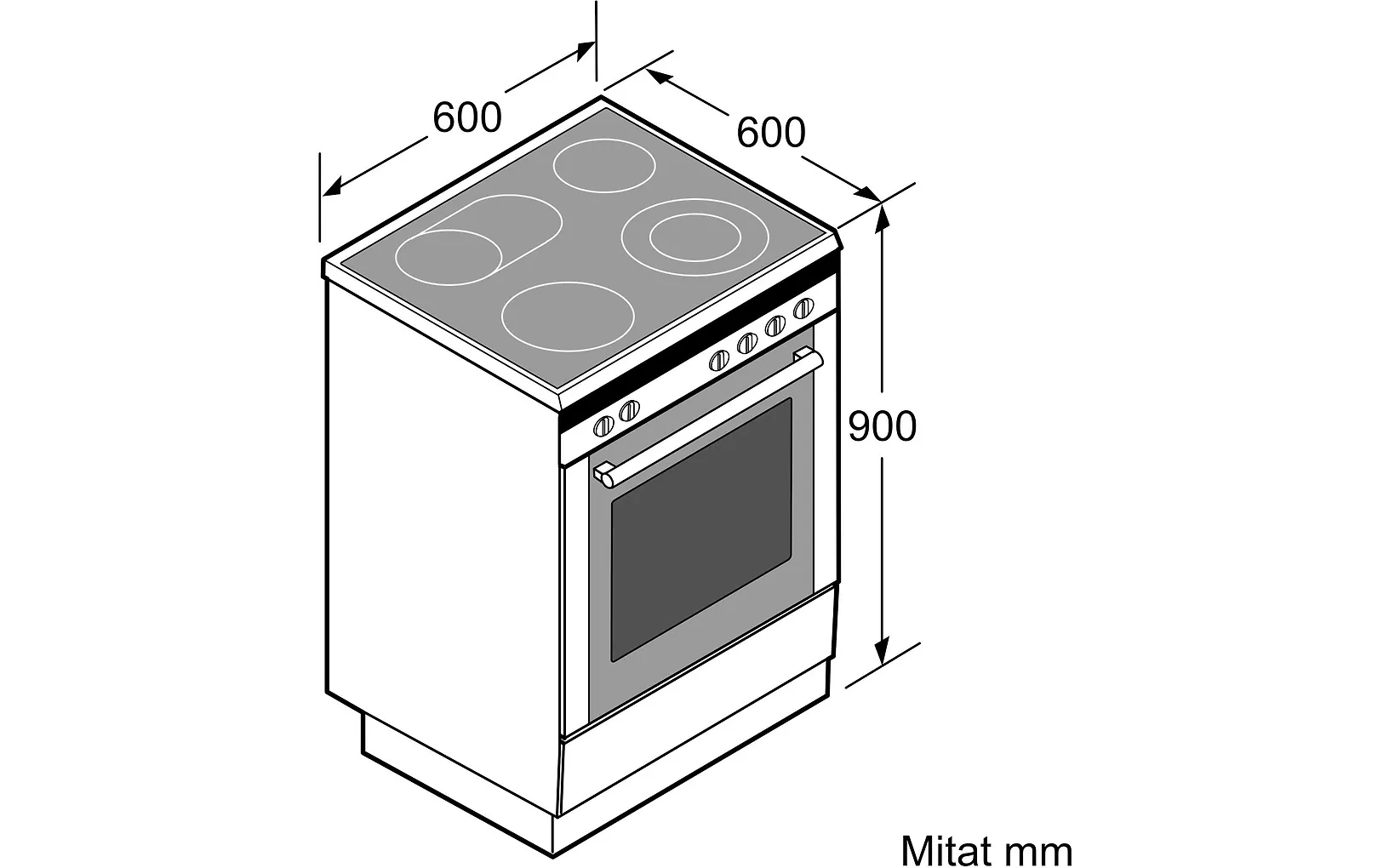 Siemens HL9S5E040U iQ500 induktioliesi, teräs