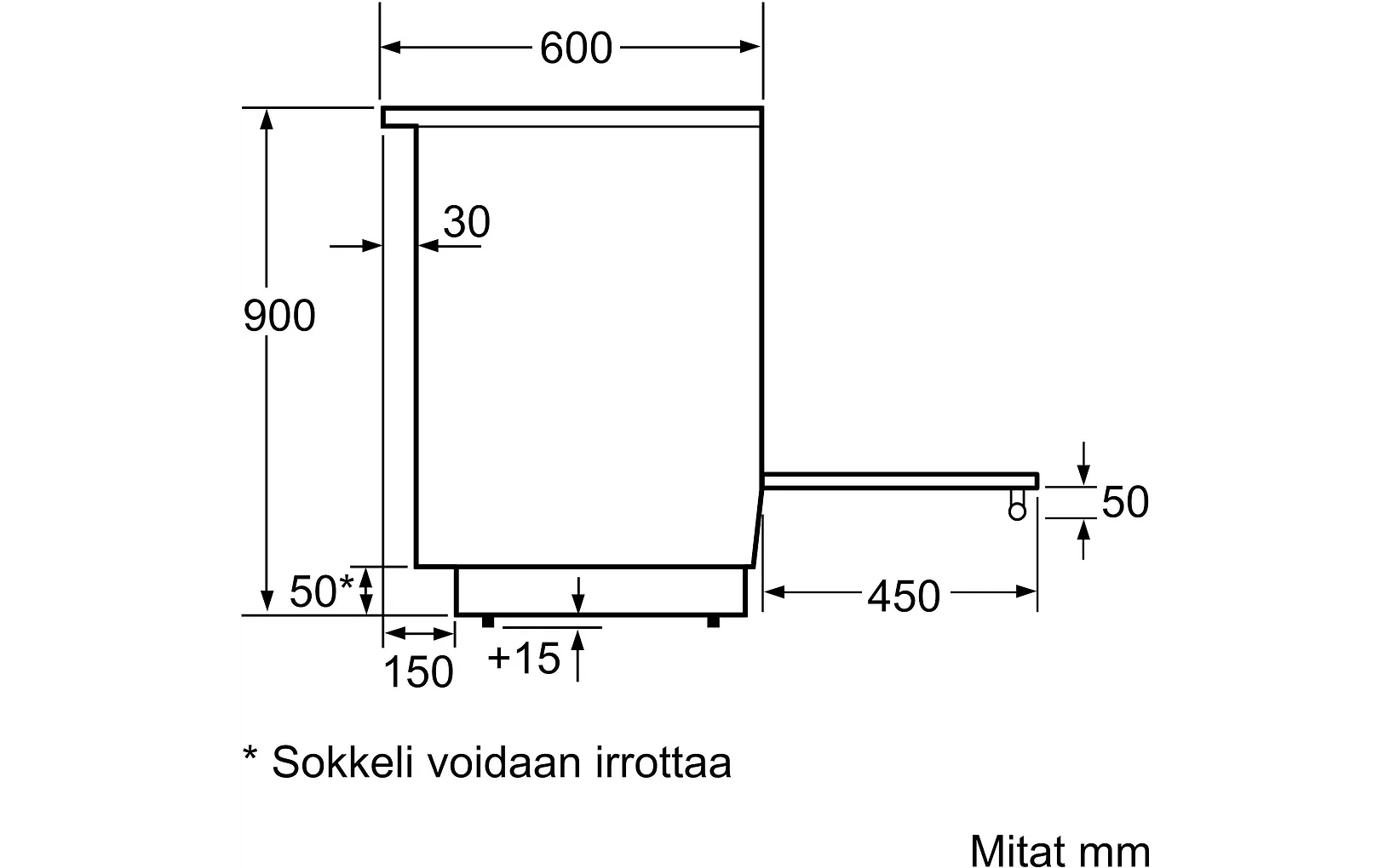 Siemens HL9S5E040U iQ500 induktioliesi, teräs