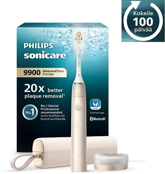 Philips Sonicare DiamondClean 9900 Prestige HX9992/11 sähköhammasharja, samppanja