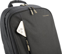 Tucano Bizip AGS -tietokonereppu 17" kannettavalle tietokoneelle, musta – kuva 6