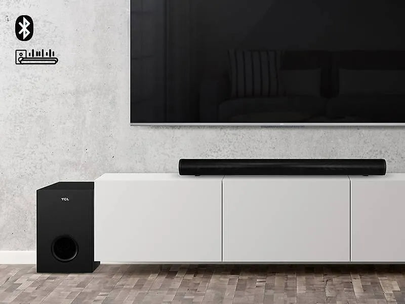 TCL S522W 2.1 Soundbar -äänijärjestelmä langattomalla Subwooferilla