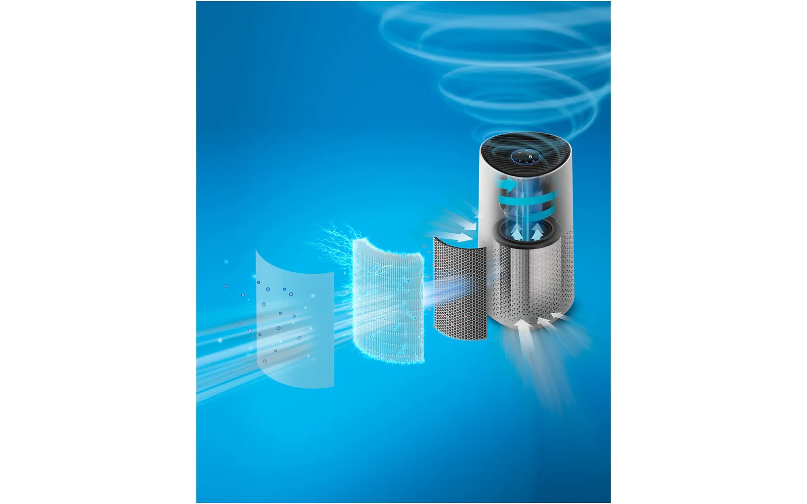 Philips AC1715/10 1000 Series -ilmanpuhdistin