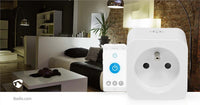 Nedis SmartLife WIFIP121FWT älypistorasia, 16 A / 3680 W – kuva 7