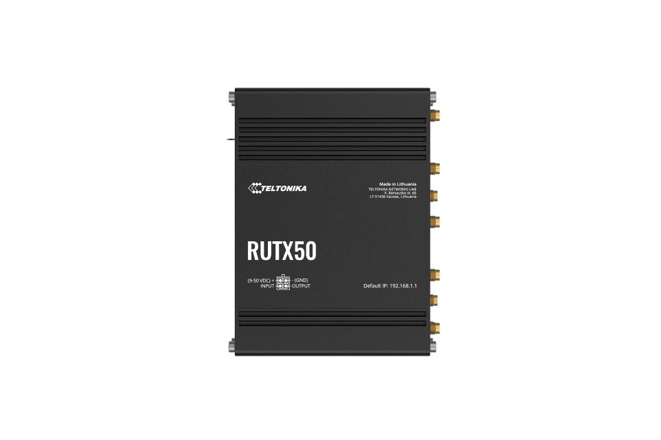Teltonika RUTX50 5G/4G/3G -modeemi ja WiFi -reititin