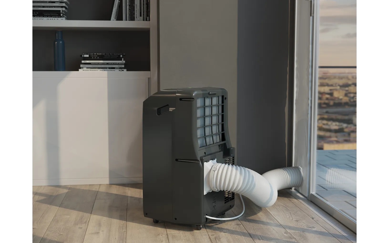 Whirlpool PACF212HP B ilmastointilaite, 12 000 BTU, lämmittävä, musta