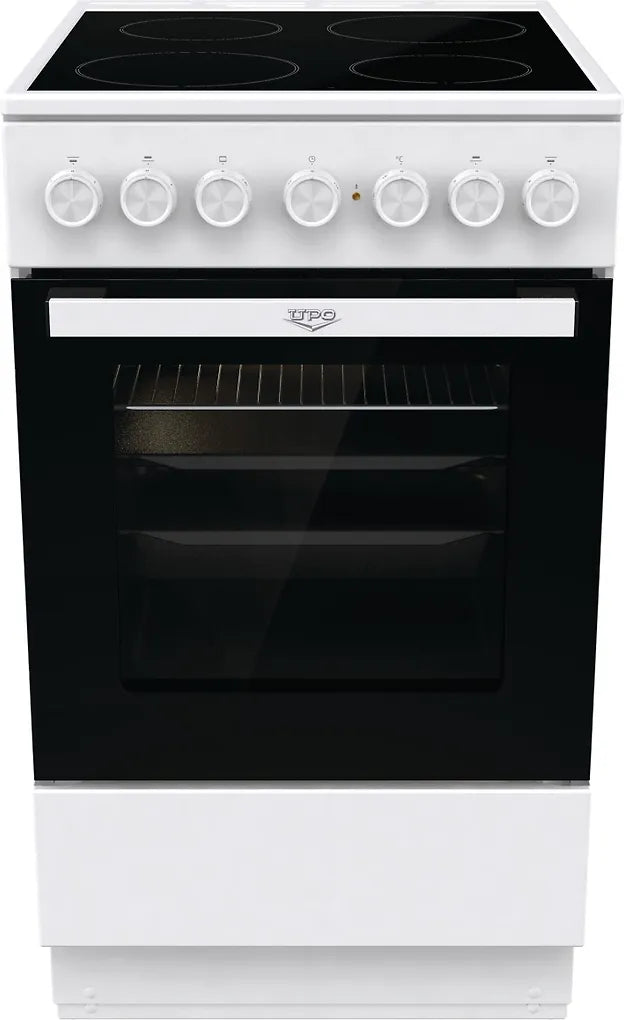 Upo UEC5B20W keramisk säkerhetsspis, vit