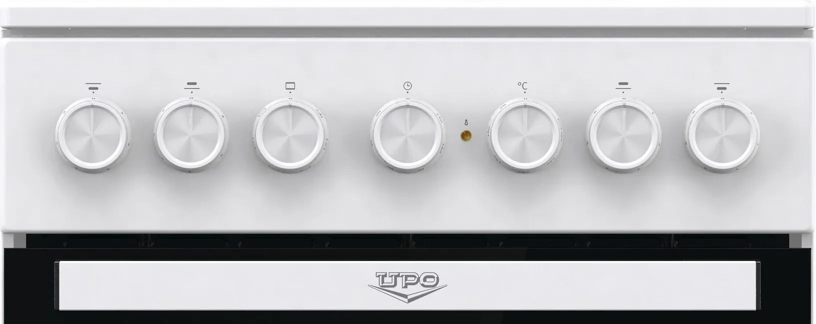 Upo UEC5B20W keramisk säkerhetsspis, vit