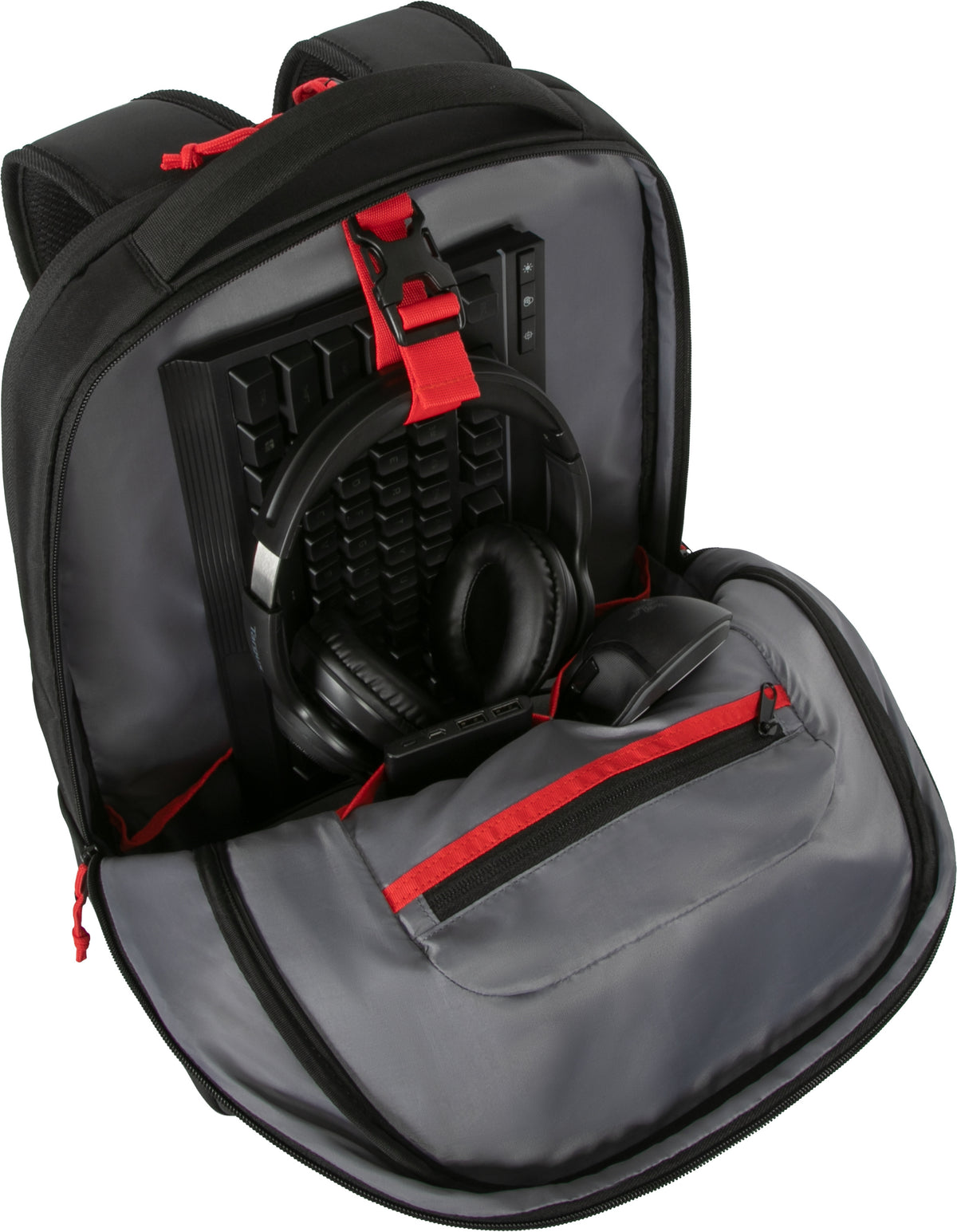 Targus Strike II 17.3" Gaming Backpack -reppu – kuva 11