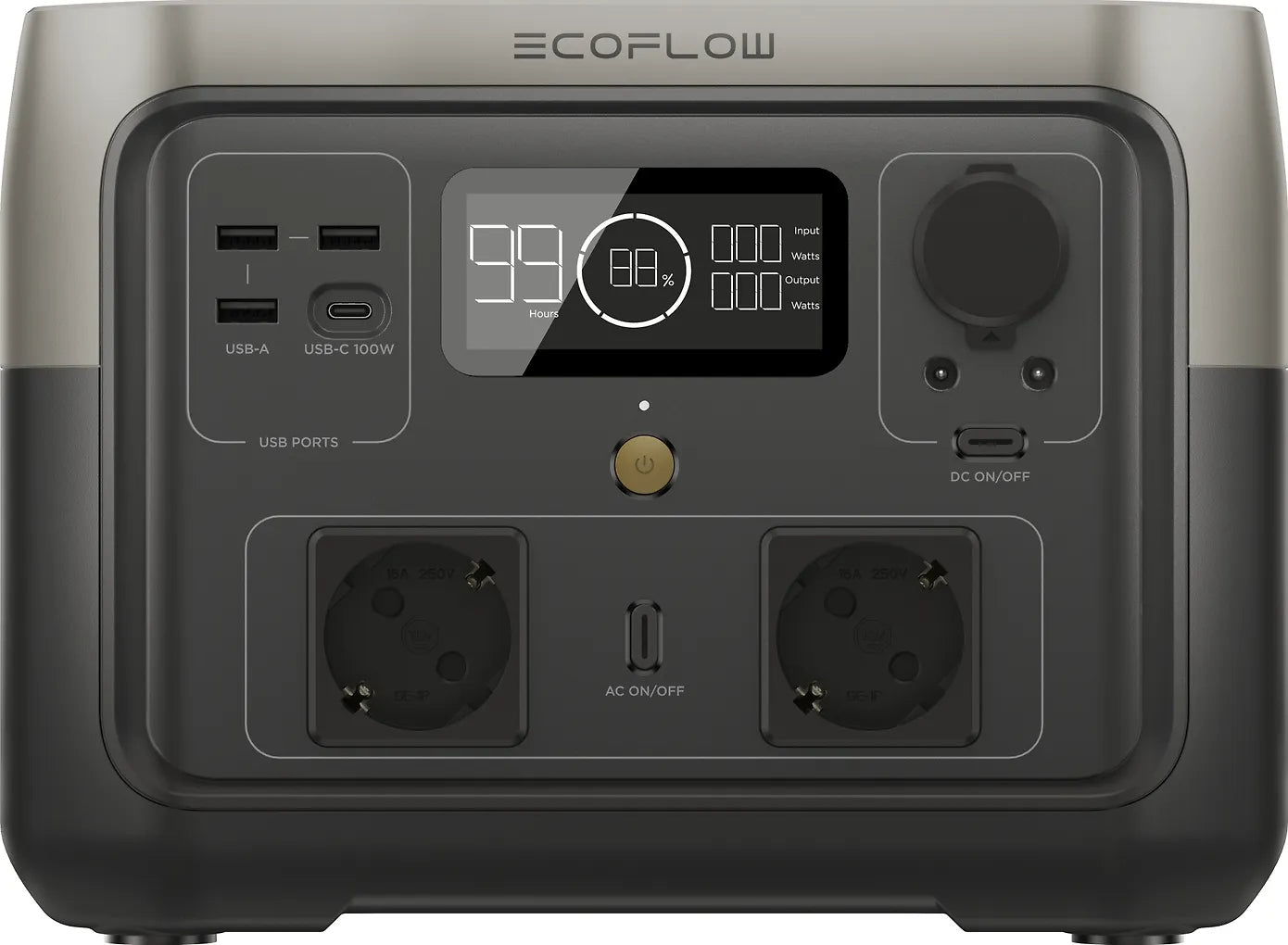 EcoFlow River 2 Max kannettava virta-asema, 512 Wh