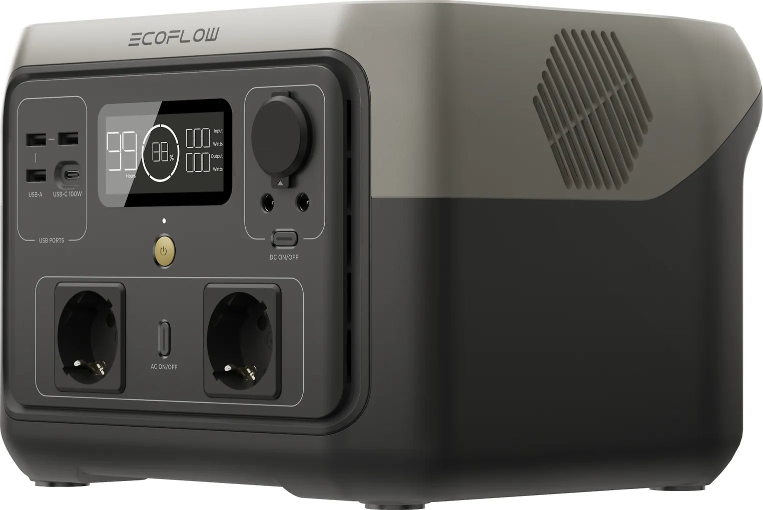 EcoFlow River 2 Max kannettava virta-asema, 512 Wh