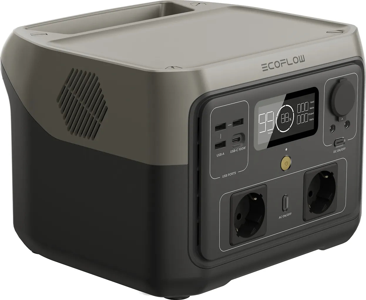 EcoFlow River 2 Max kannettava virta-asema, 512 Wh