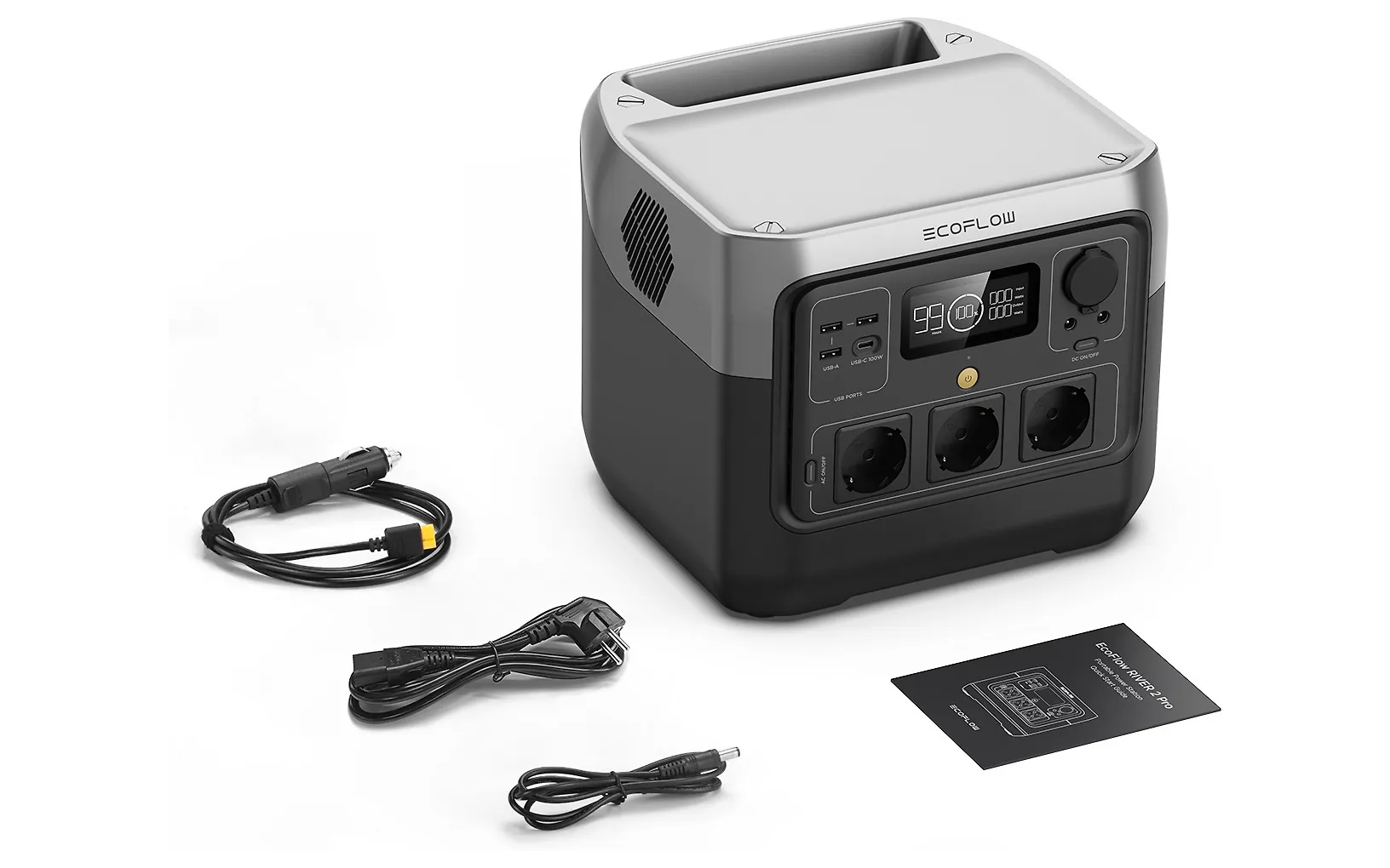 EcoFlow River 2 Pro bärbar kraftstation, 768 Wh