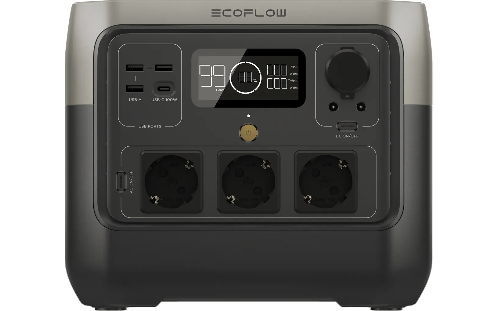 EcoFlow River 2 Pro bärbar kraftstation, 768 Wh