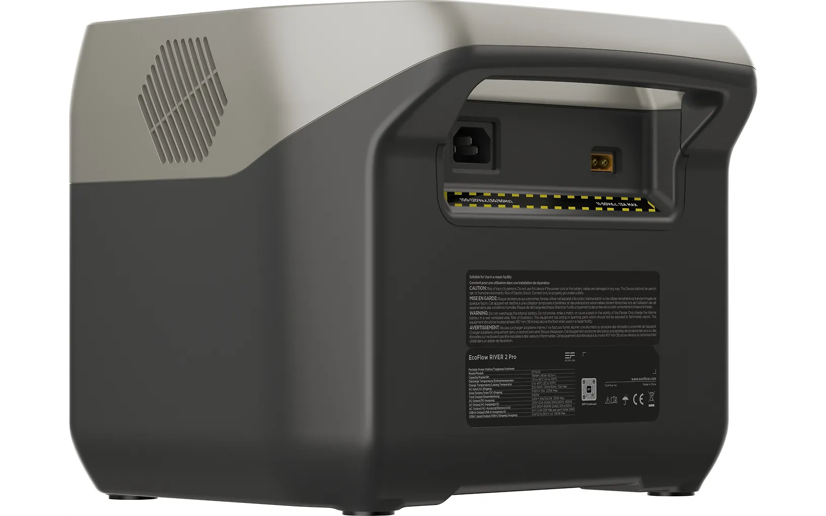 EcoFlow River 2 Pro bärbar kraftstation, 768 Wh