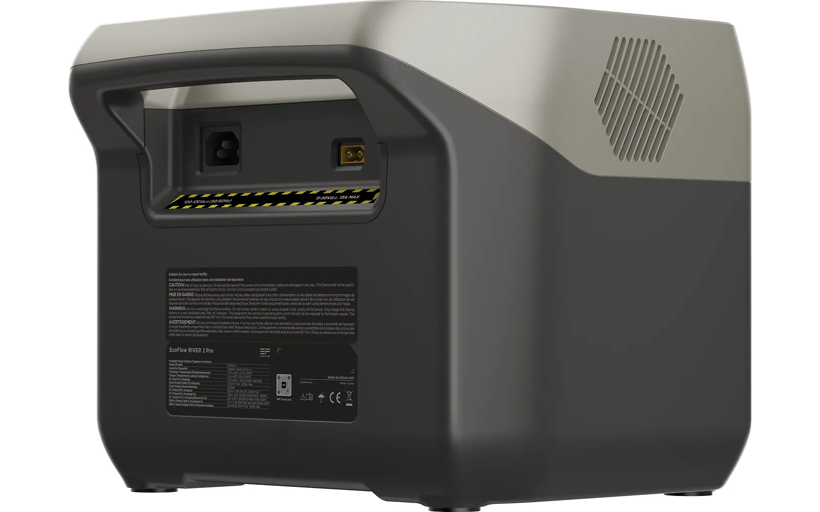 EcoFlow River 2 Pro bärbar kraftstation, 768 Wh