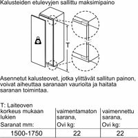 Siemens KI81RAFE1 iQ500 integroitava jääkaappi – kuva 10