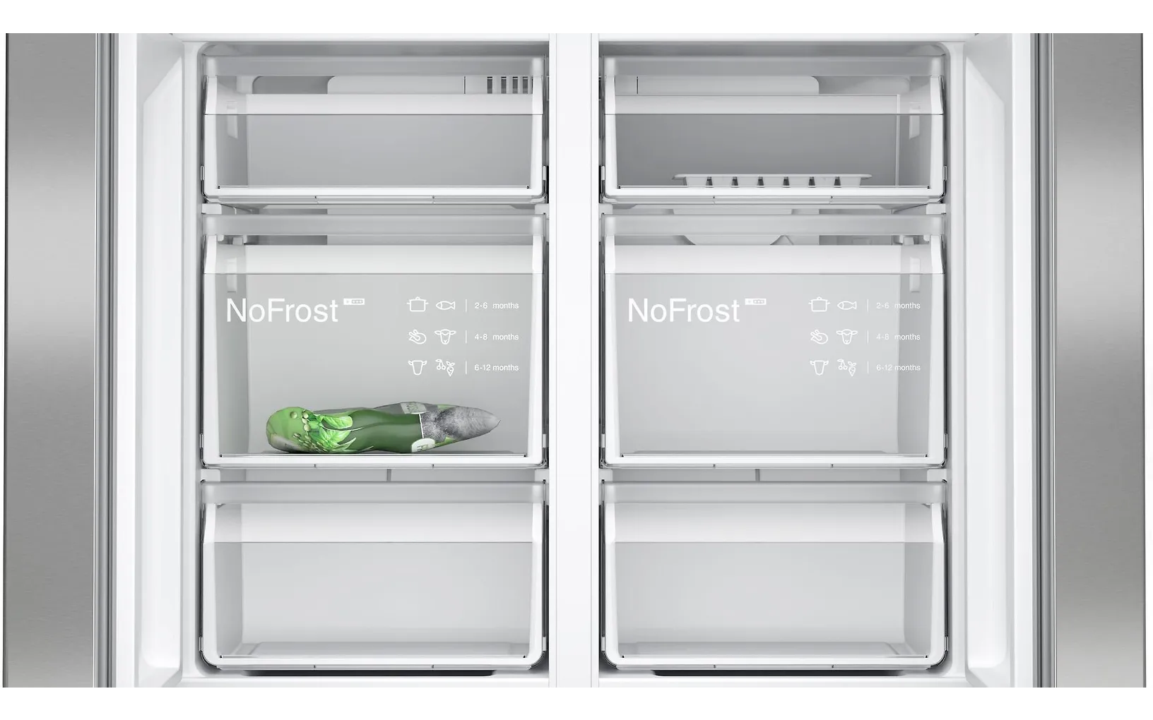 Siemens KF96NVPEA iQ300 French Door Side By Side, teräs