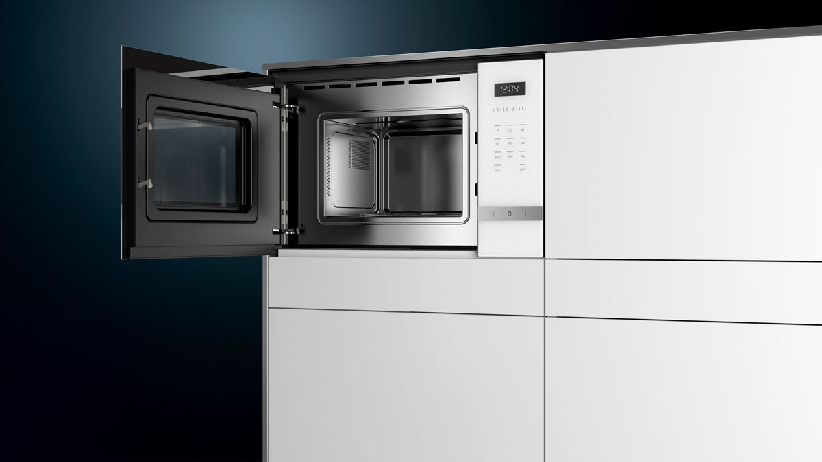 Siemens BF525LMW0 iQ500 mikroaaltouuni, valkoinen – kuva 4