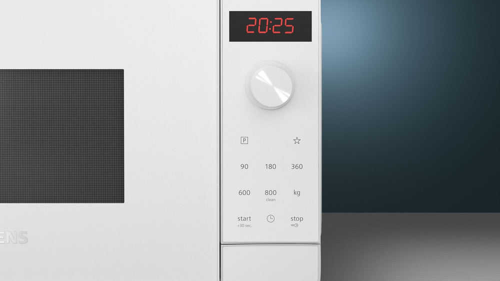 Siemens FF023LMW0 iQ300 mikroaaltouuni, valkoinen