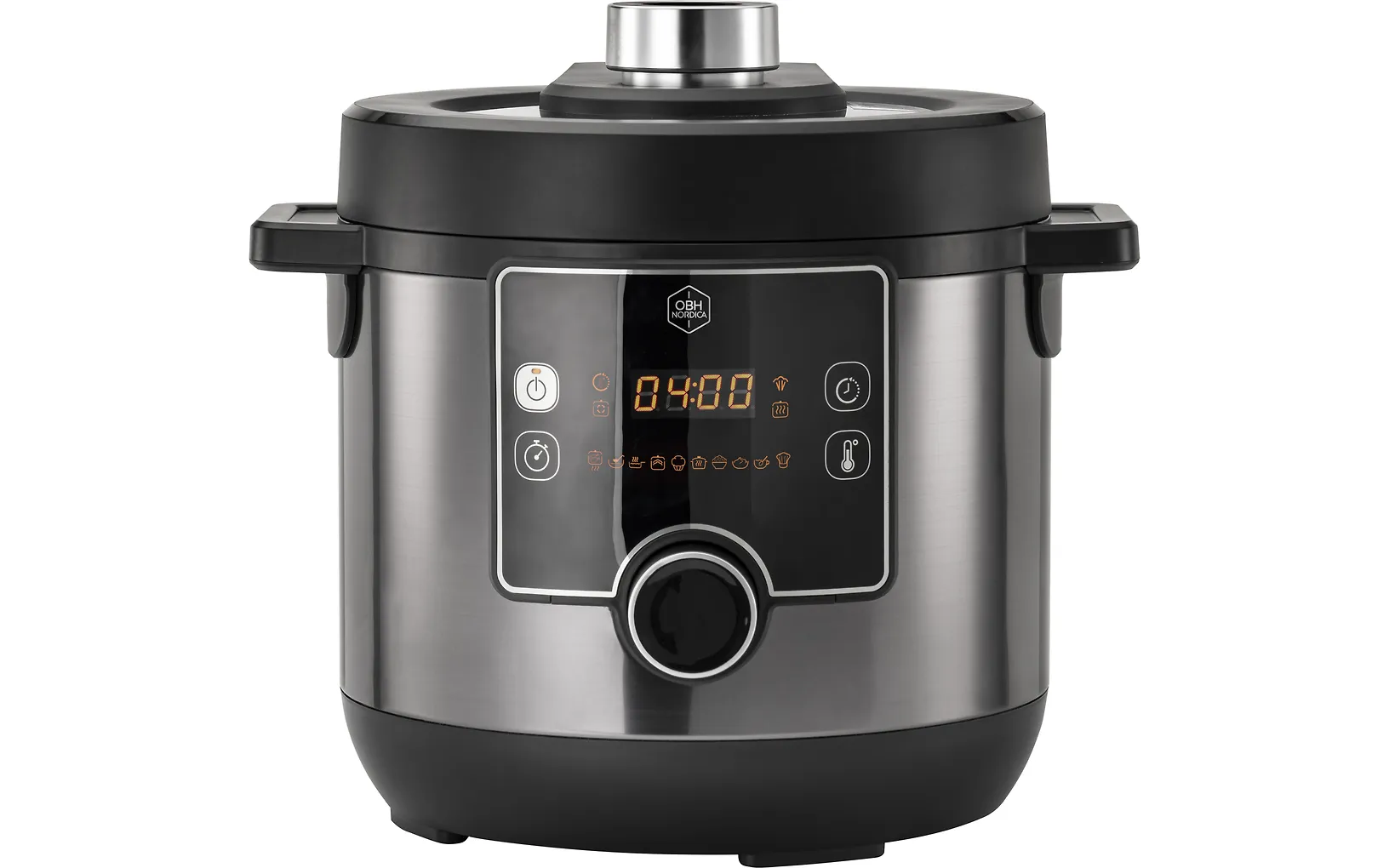 OBH Nordica Turbo Cuisine & Fry Multicooker QK7788S0 -monitoimi airfryer, 7,6 L