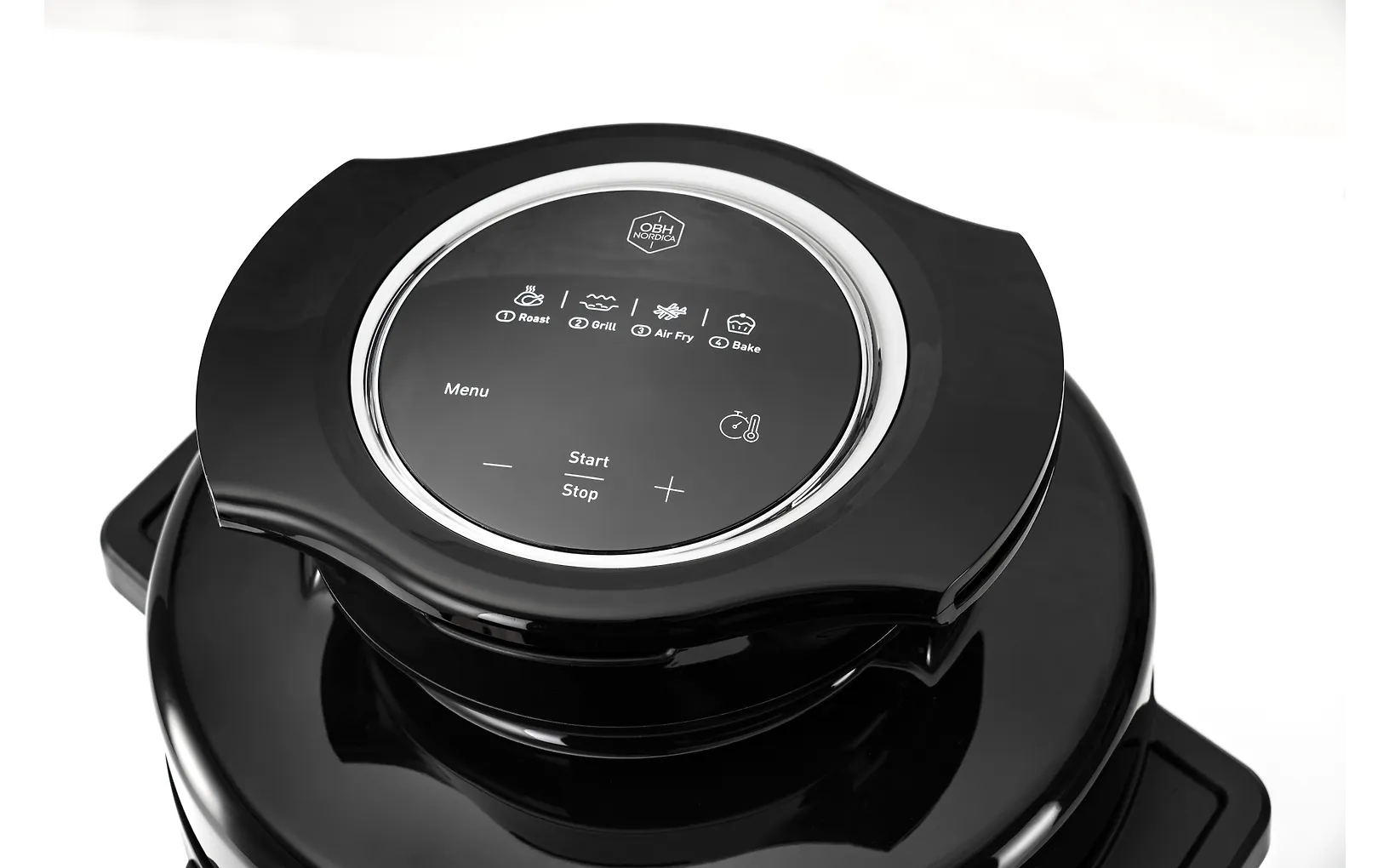 OBH Nordica Turbo Cuisine & Fry Multicooker QK7788S0 -monitoimi airfryer, 7,6 L