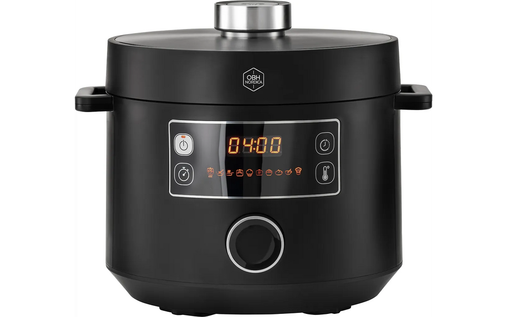 OBH Nordica Turbo Cuisine Multicooker QK7548S0 -monitoimikeitin, 4,8 L