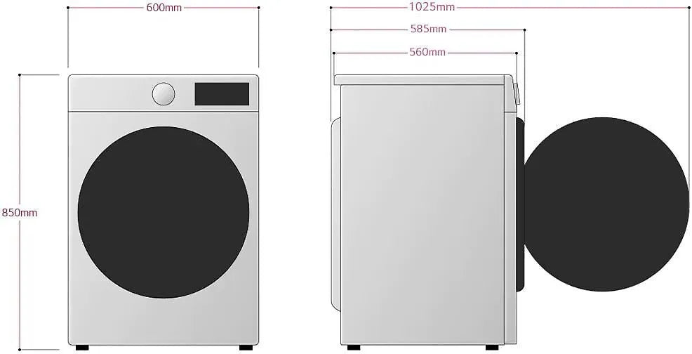 LG F2WM208S0 -pyykinpesukone