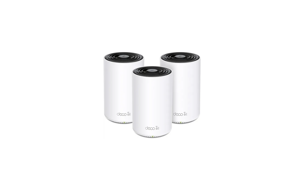 TP-LINK Deco XE75 Pro Tri-Band WiFi 6E -Mesh-järjestelmä, 3-pack
