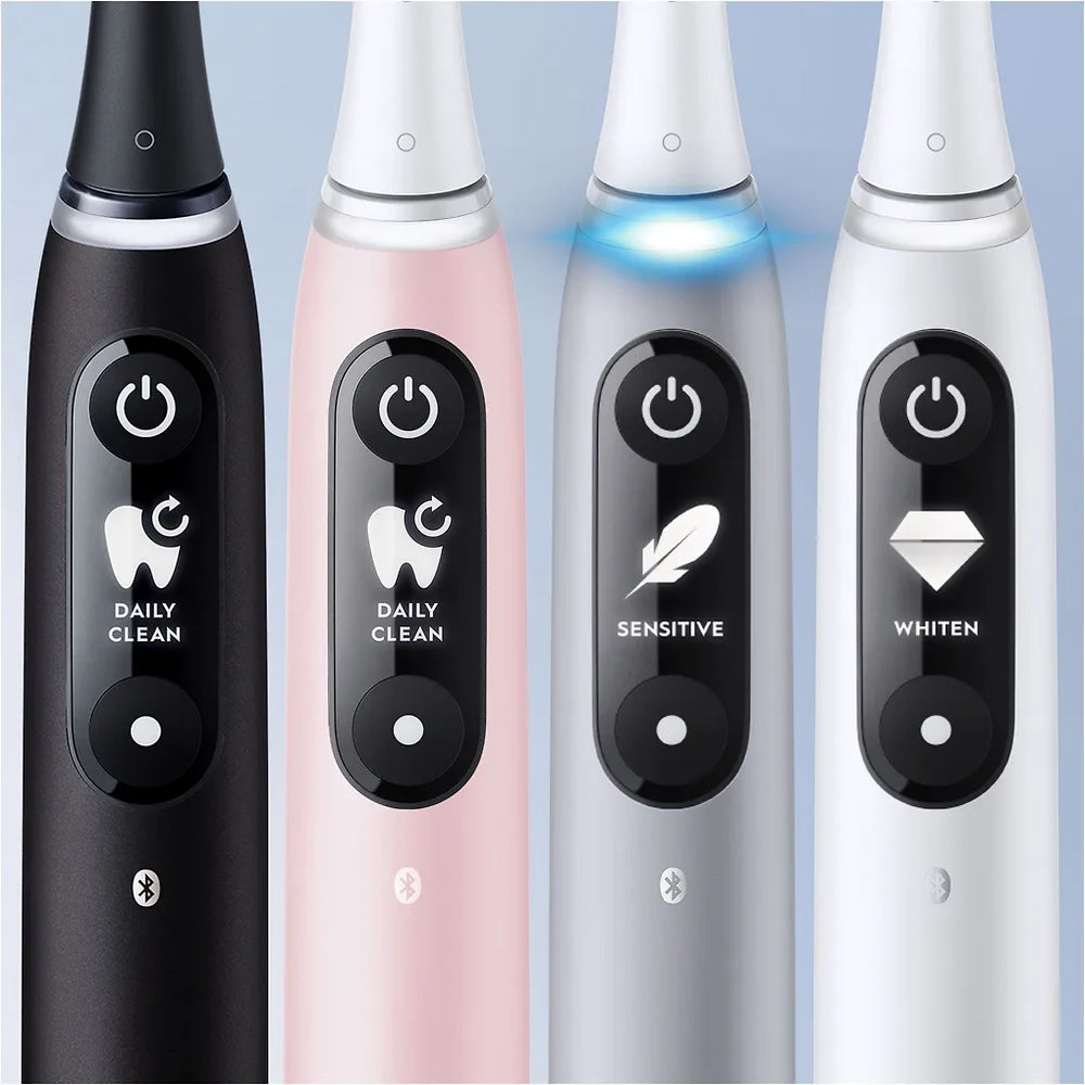 Oral-B iO Series 6 -sähköhammasharja, tuplapakkaus, musta / pinkki