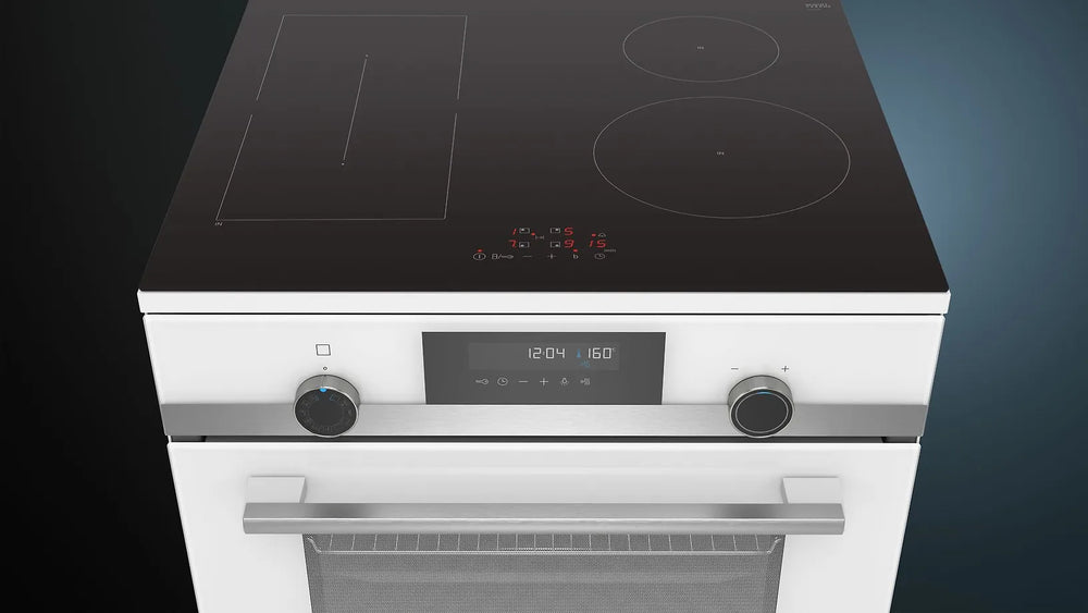 Siemens HL9S7Y321U iQ500 induktionsspis, vit