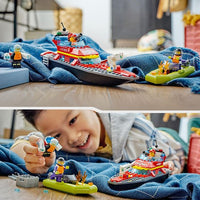 LEGO City Fire 60373 - Palokunnan pelastusvene – kuva 8